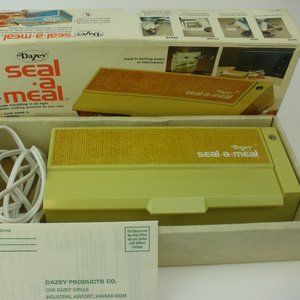 Vintage Dazey Seal A Meal Food Sealer